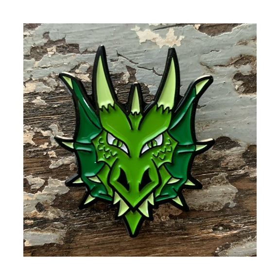 Creature Curation Dragon Head (Green) New