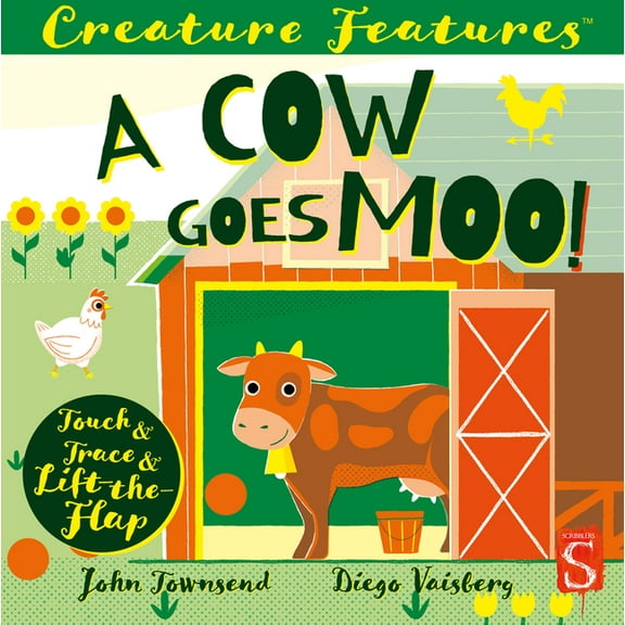 Creature Features: A Cow Goes Moo! (Board Book)