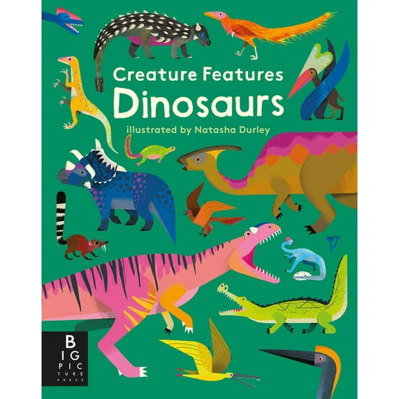 Creature Features: Dinosaurs, (Board Book)
