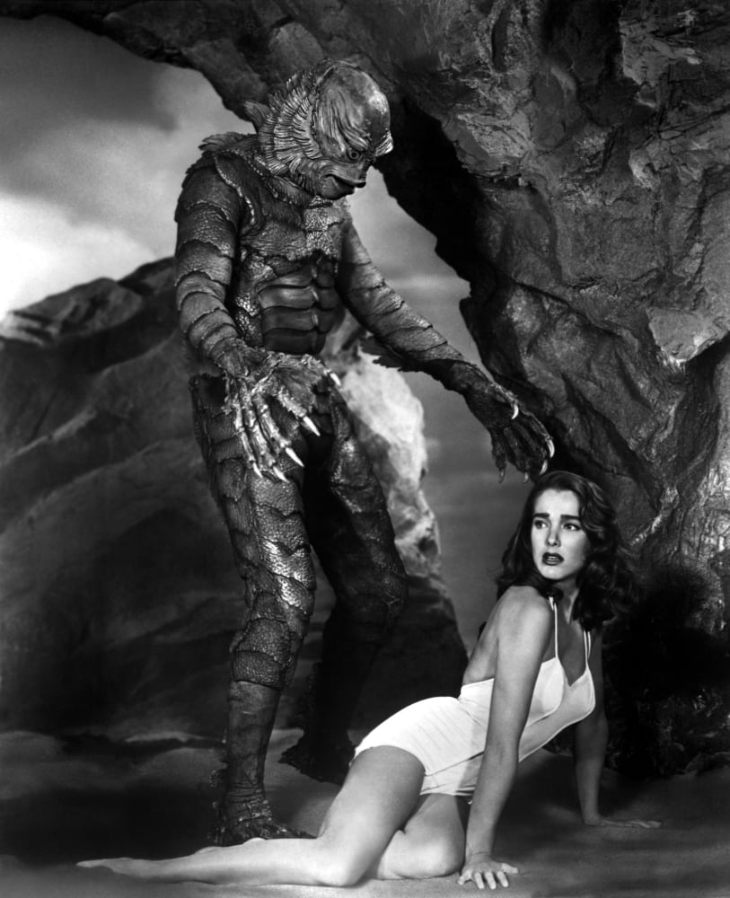 Creature From The Black Lagoon Canvas Art - (16 x 20)