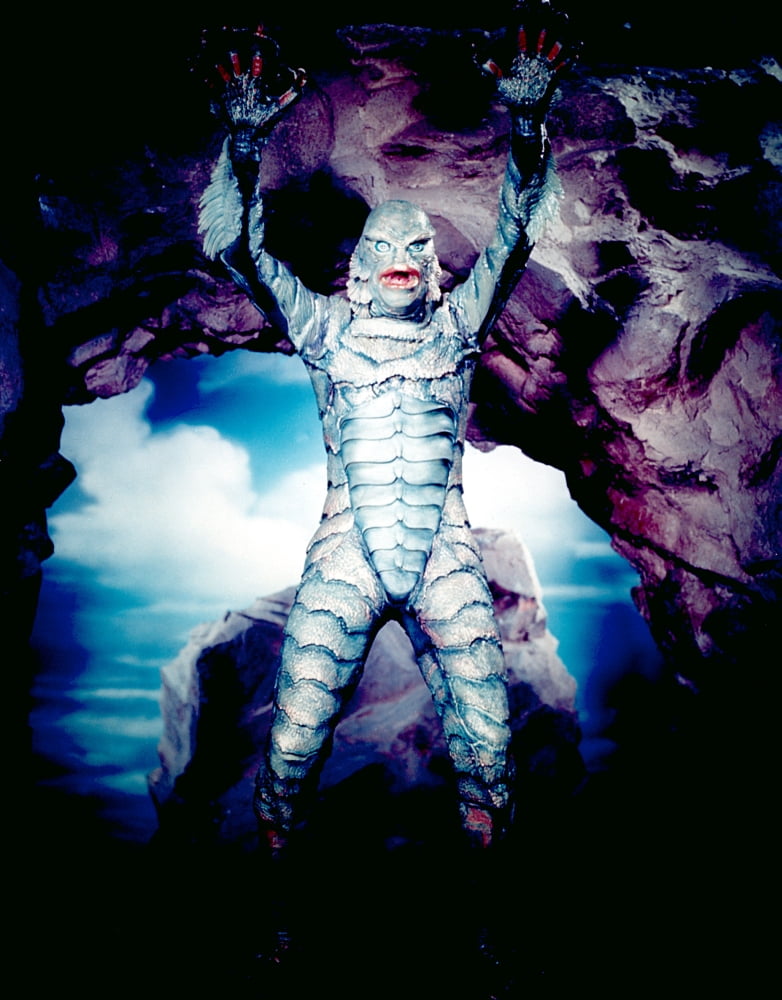 Creature From The Black Lagoon Canvas Art - (16 x 20)