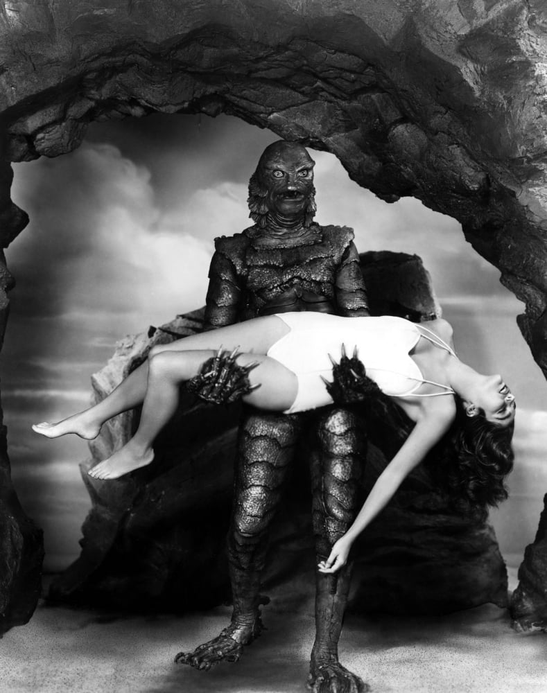 Creature From The Black Lagoon Canvas Art - (16 x 20)