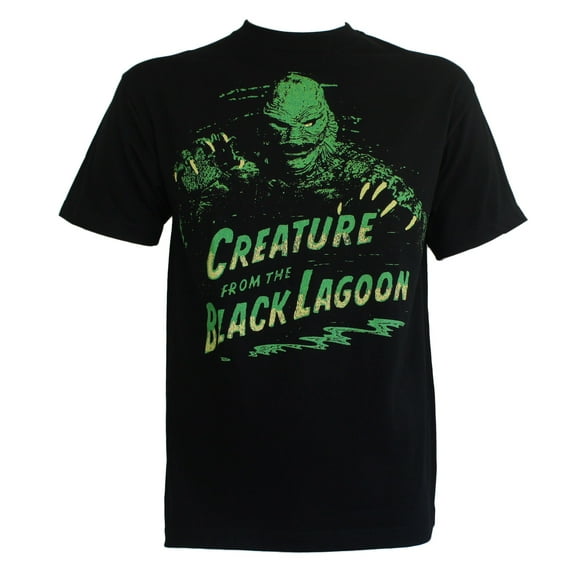Creature From The Black Lagoon Men's Green Creature T-Shirt S