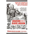 thumbnail image 1 of Creature From The Black Lagoon Movie Poster 16in x 24in Medium Art Poster 16x24 Square Adults Poster Time, 1 of 2