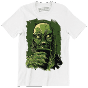 Creature From The Black Lagoon Scary Green Monster Mens T-Shirt