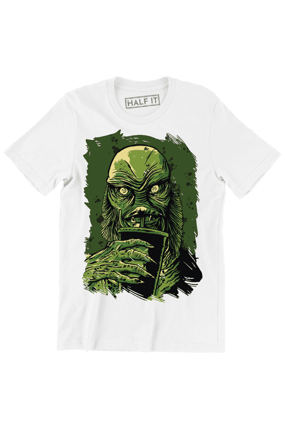 Creature From The Black Lagoon Scary Green Monster Men's T-Shirt