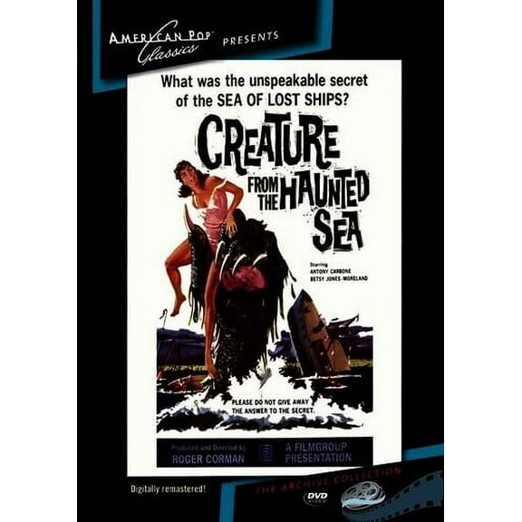 Creature From the Haunted Sea (DVD), American Pop Classic, Sci-Fi & Fantasy