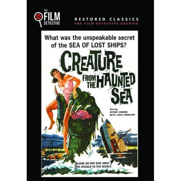 Creature From the Haunted Sea (DVD), Film Detective, Horror