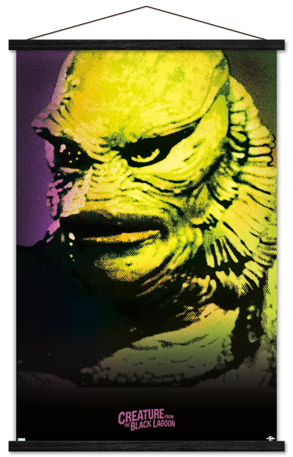 Creature from the Black Lagoon - Close-Up Wall Poster with Magnetic Frame, 22.375" x 34"