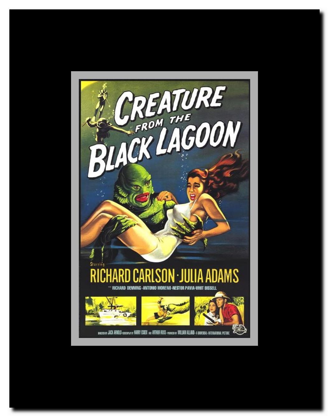 Creature from the Black Lagoon Framed Movie Poster