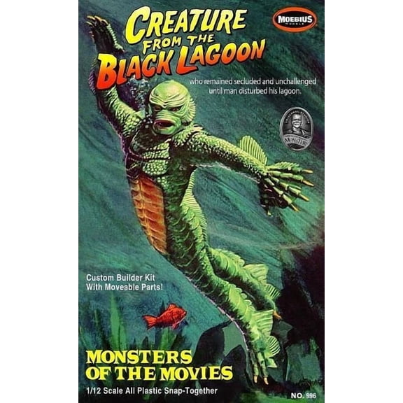 Creature from the Black Lagoon - Moebius Models Kit 1/12 Scale MOE996 - Plastic MODEL KIT
