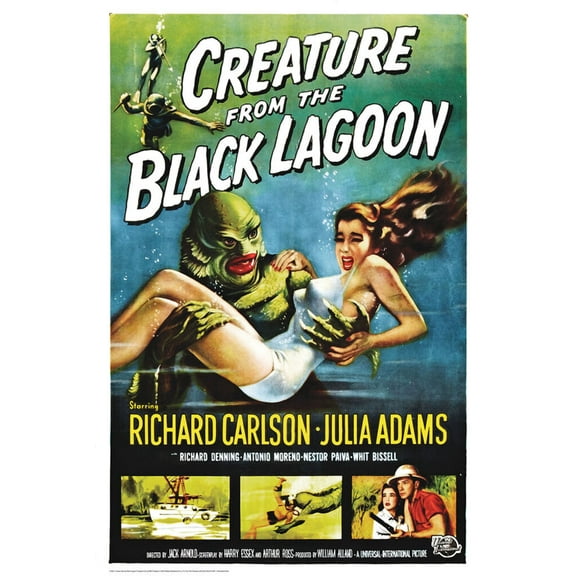 Creature from the Black Lagoon Movie Poster 24x36