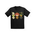 thumbnail image 1 of Creatures In Face Mask Halloween TShirt - Party Top Funny Tee Shirt for Kids Boys Girls - 6 to 15 Years Old, 1 of 4
