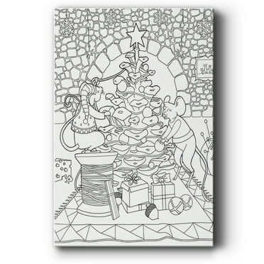 Creatures Stirring- Gallery Wrapped Canvas