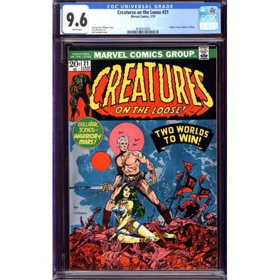 Creatures on the Loose #21 - CGC 9.6 Comic Book
