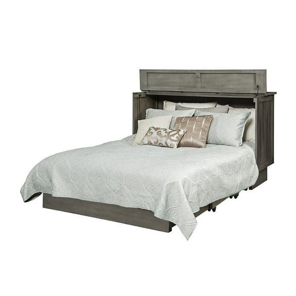 Creden-ZzZ Brussels Charcoal Cabinet Bed