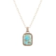 thumbnail image 1 of Credence Genuine Turquoise Pendant Necklace, 1 of 3