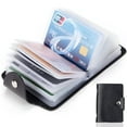 thumbnail image 1 of Credit Card Guardian, Clear Plastic Card Organizer, Robust Button Closure, Waterproof Dustproof, Multi-purpose Card Slots For Everyday Convenience, 1 of 7