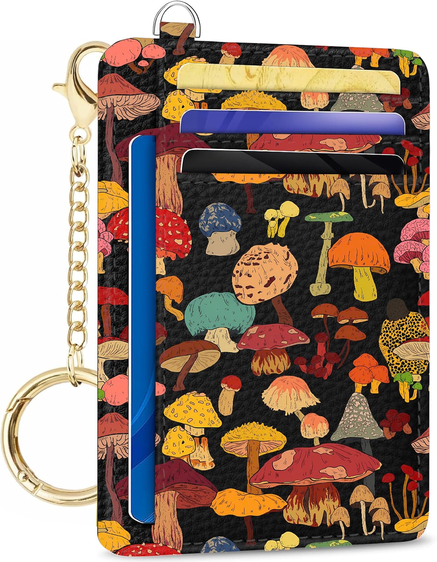 Credit Card Holder Slim Wallet, Small Wallets Woman Wallet Women, Front ...