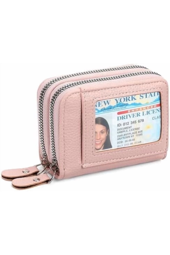 Card Holder Women's Classic Card Wallets, Pink