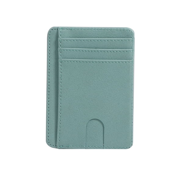 Credit Card Holder Wallet for Men Blocking Protected PU Leather Slim Money Wallets for Case