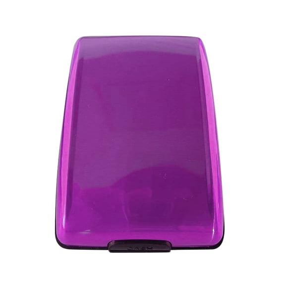 Credit Card Holder for Women, RFID Blocking Aluminum Wallet, Business Card Case, Metal Money Clip for Men, Multifunctional Business Card Holder, 1 Pcs, 4.13x2.76x1.18"