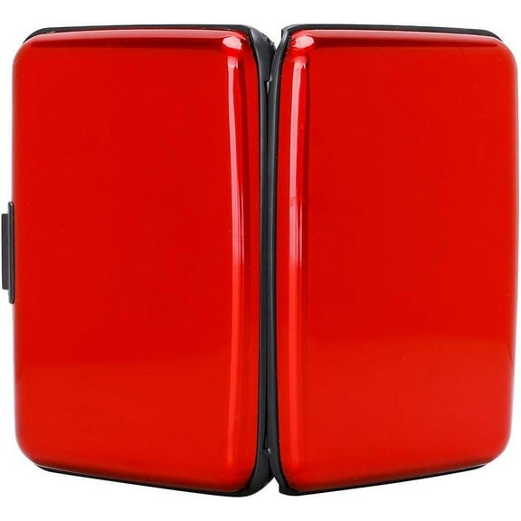 Credit Card Holder with 6 Slots, Slim Mini RFID Blocking Credit Card Protector Business Card Case ID Card Organizer Wallet, 1Pc