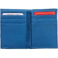 thumbnail image 1 of Credit Card Holding, Wallet - Genuine Lambskin Leather, Six Slots Holder Bifold Wallet, Size - S, Blue, 1 of 2