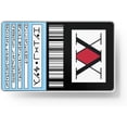 thumbnail image 1 of Credit Card Skin, Anime Hunter, 4 Pcs in 1 - Debit Bank, EBT, Metro, Key Removable, Sticker, 1 of 4