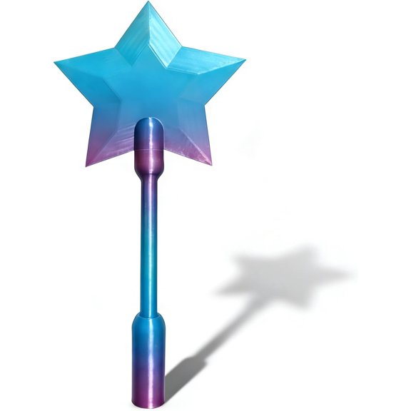 Credit Card Wand, 3D Printed Magic Tap to Pay Wand, Star Magic Wands Digital Payment Star Wands for Easy Checkout Suitable Scenarios for Card Payment Blue