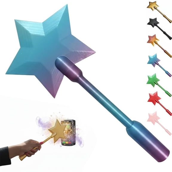 Credit Card Wand, 3D Printed Magic Tap to Pay Wand, Star Magic Wands Digital Payment Star Wands for Easy Checkout Suitable Scenarios for Card Payment