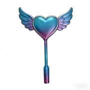 Credit Card Wand Tap to Pay Wand, 3D Magic Debit Credit Card Magic Print Wands Holder for Easy Checkout Fun Gift Contactless Payment for Lovers Blue