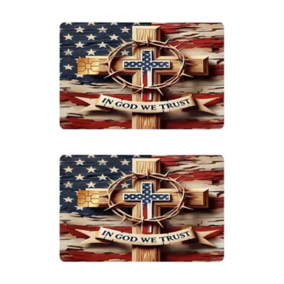 Credit Card Waterproof Vinyl Cover - Removable Sticker for Standard Cards