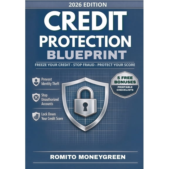 Credit Protection Blueprint: A Step-by-Step Plan to Freeze Your Credit, Stop Fraud, and Protect Your Score Before Unexpe, (Paperback)