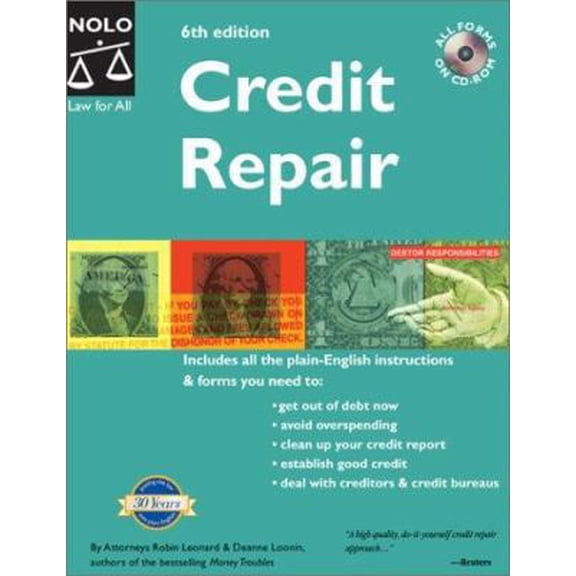 Pre-Owned Credit Repair (Credit Repair) (Paperback) 0873378423 9780873378420