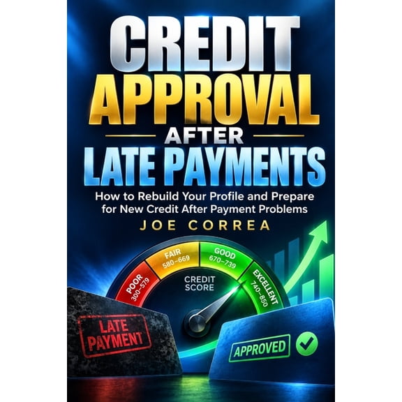 The Credit Score & Approval Strategy Credit Approval After Late Payments: How to Rebuild Your Profile and Prepare for New Credit After Payment Problems, Book 6, (Paperback)