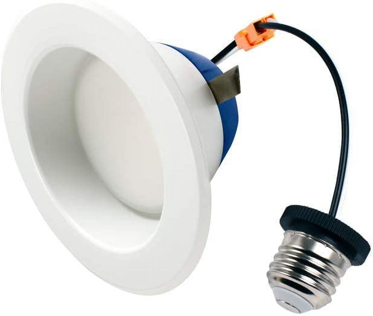 Cree Lighting 4 inch LED Retrofit Downlight 75W Equivalent, 790 lumens, Dimmable, Soft White 2700K, 50,000 hour rated life | 1-Pack
