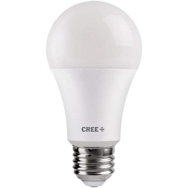 Cree 40W Equivalent Bright White (3000K) A19 Dimmable Exceptional Light Quality LED Light Bulb (2-Pack) Cree 40W Equivalent Bright White (3000K) A19 Dimmable Exceptional Light Quality LED Light Bulb (2-Pack)