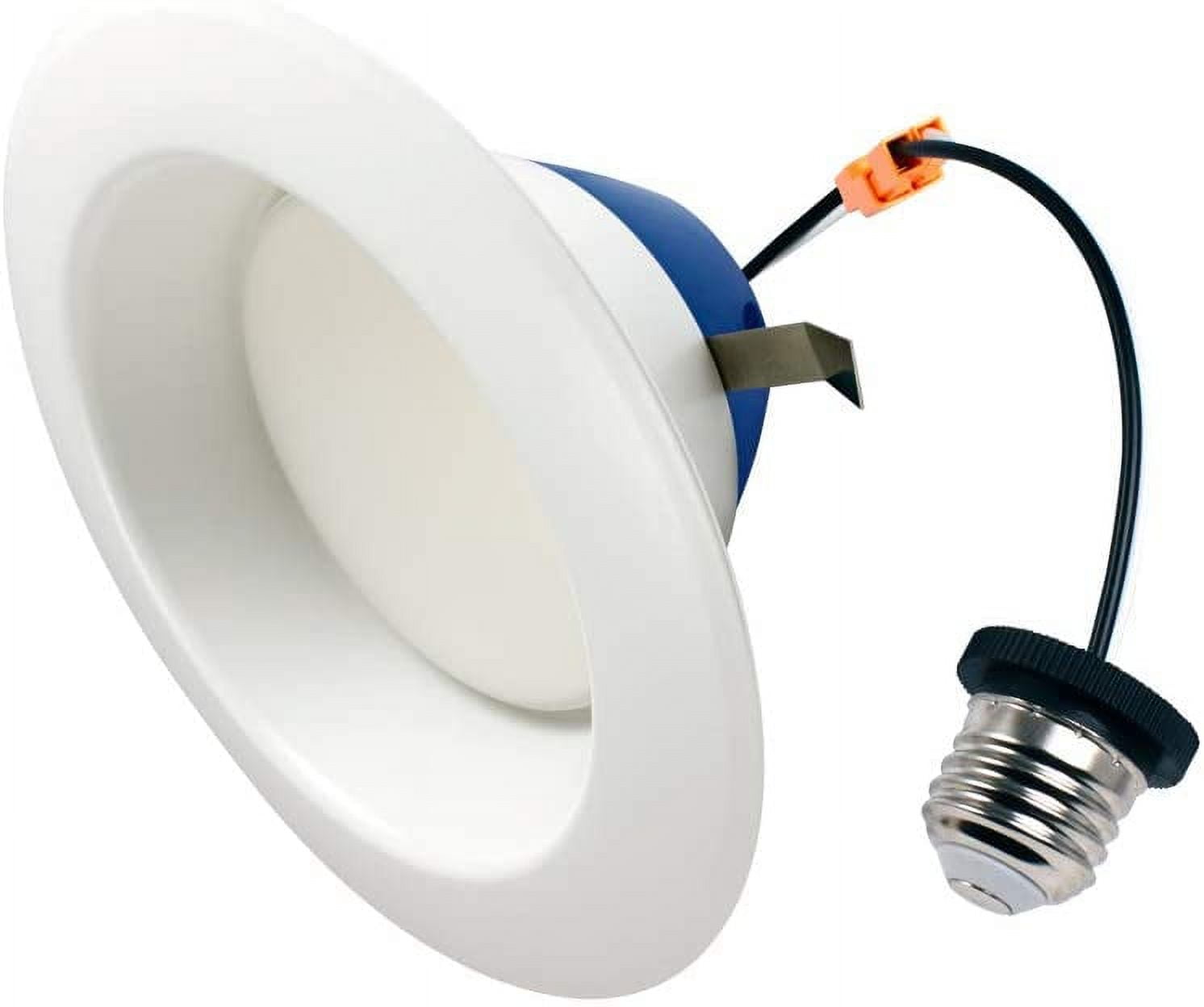 Cree Lighting CR-T 6 inch LED Retrofit Downlight 150W Equivalent, 1600 lumens, Dimmable, Neutral White 3500K, 50,000 hour rated life | 1-Pack