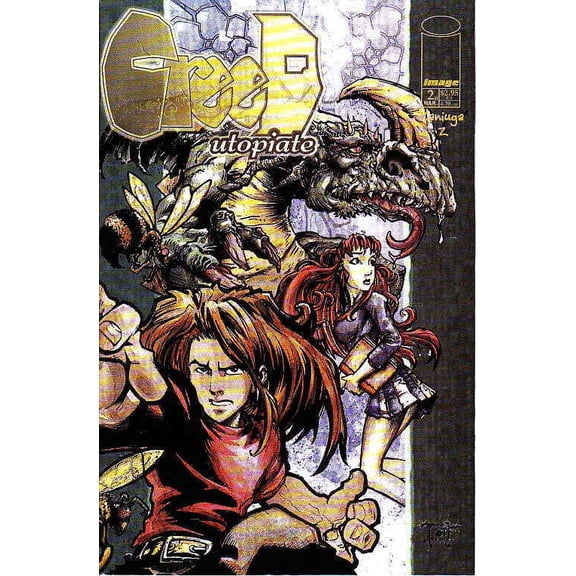 CreeD: Utopiate #2A VF ; Image Comic Book