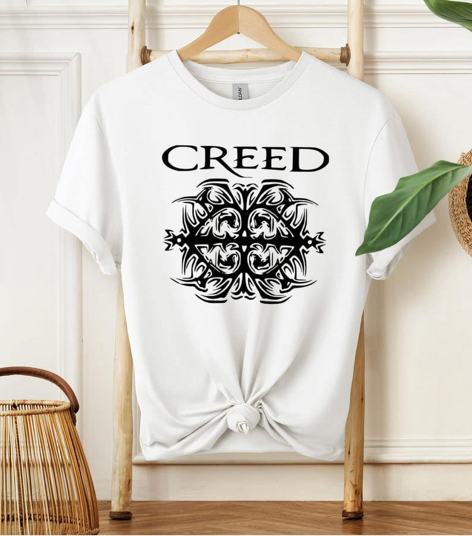 Maglietta Unisex Creed 2024 Tour Summer Of '99 – Gildan 5000 Cotone Nero