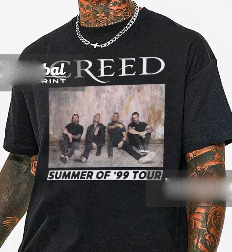 Creed 2025 Tour Summer Of 99 Tour Shirt Creed Band Gift For Fan
