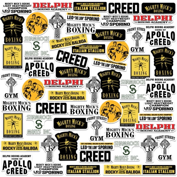 Creed 50Ct Sticker Pack