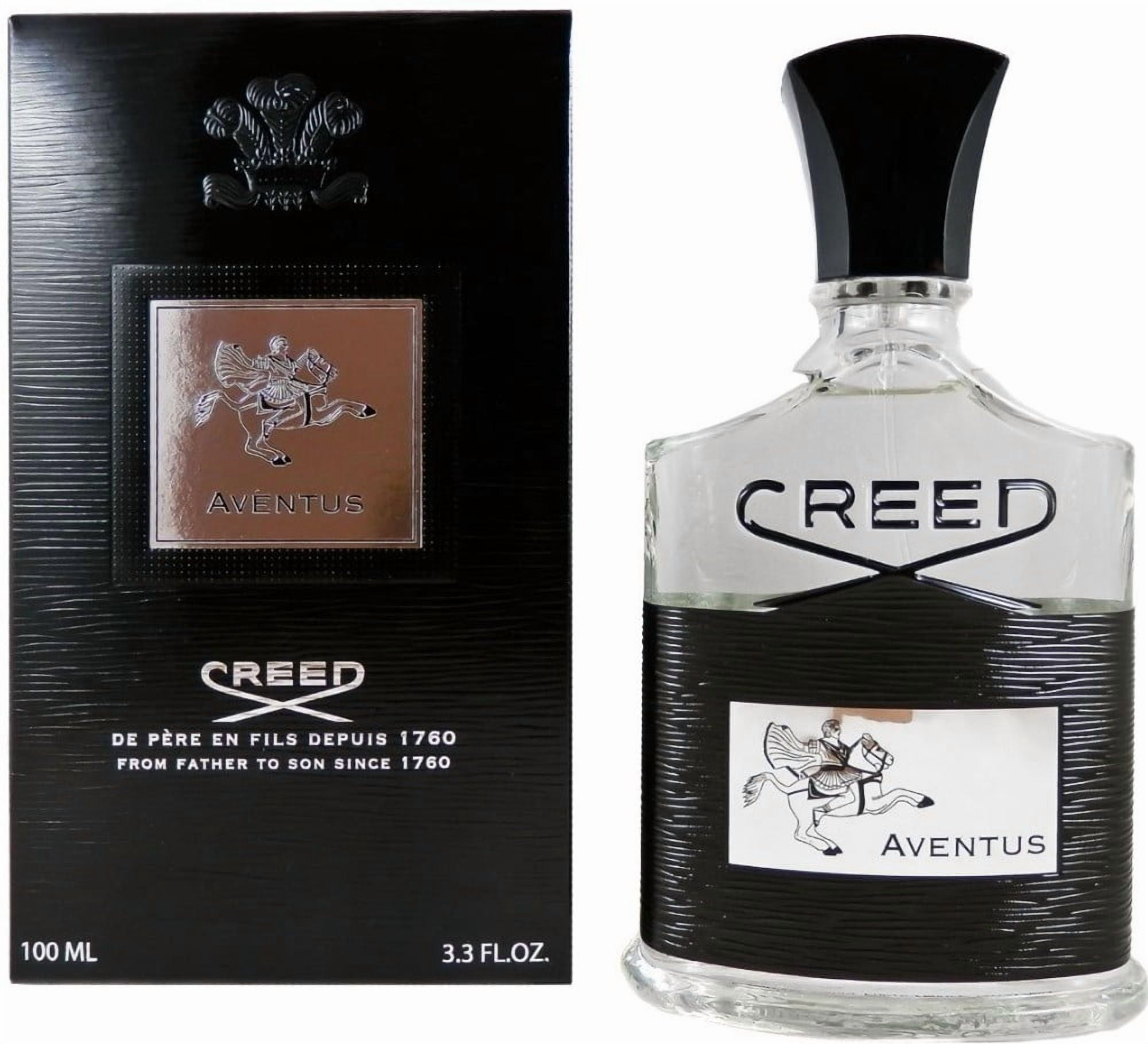Creed Aventus Eau De Parfum Spray For Men 3.3 oz (Pack of 2)