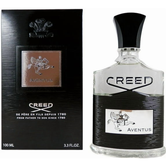 Creed Aventus Eau De Parfum Spray For Men 3.3 oz (Pack of 2)