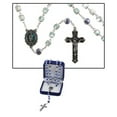 thumbnail image 1 of Creed B2089 Paola Carola Miraculous Rosary - Aqua, 1 of 2