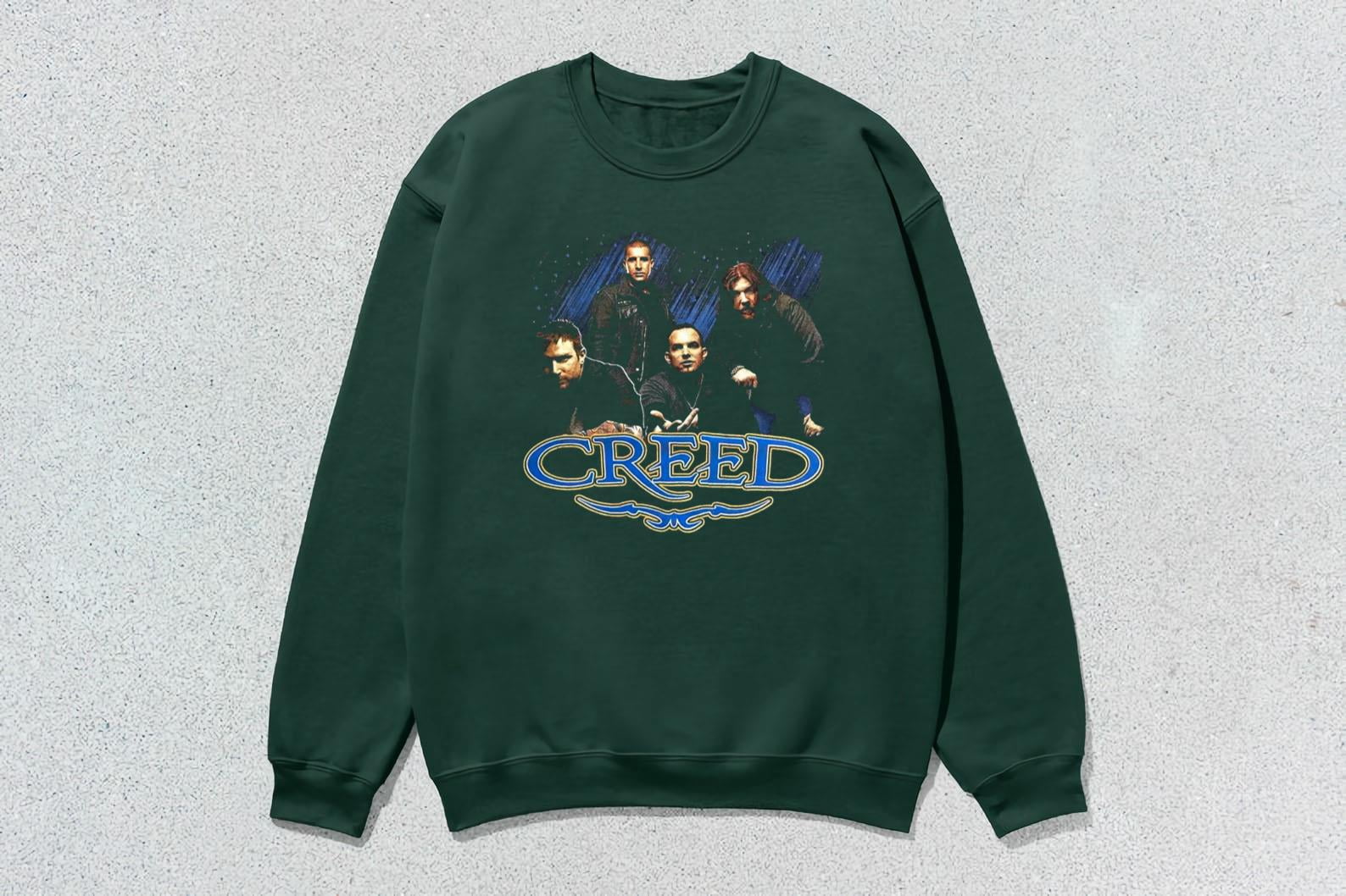 Creed Band 90S Vintage Shirt Creed Band Fan Gifshirt Creed 2024 Tour ...