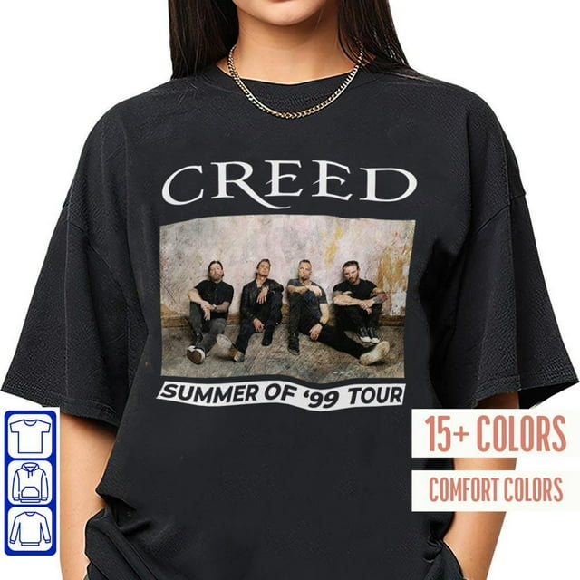Creed Band Are You Ready Reunion Tour 20242025 Rock Tshirt, Summer Of