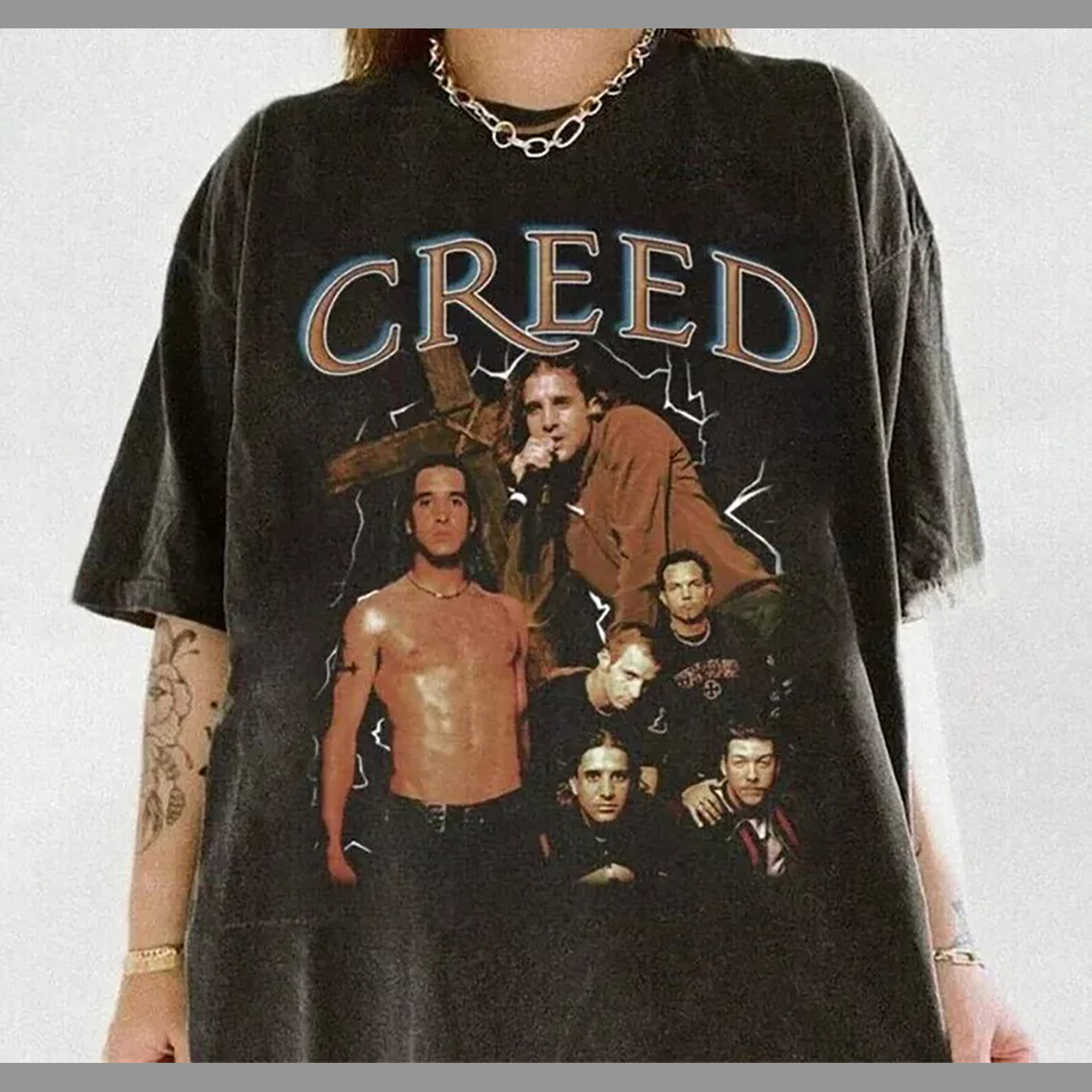Creed Band Tour 90s SHORT SLEVE Unisex Tshirt