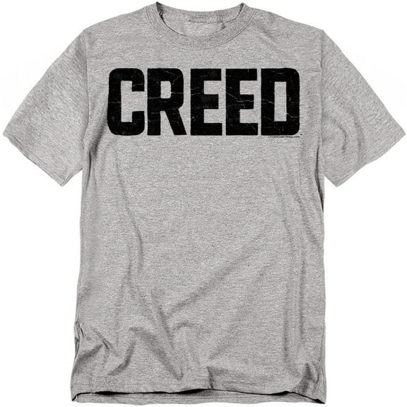 Creed Cracked Logo Mens Short Sleeve Shirt